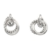 Thumbnail Image 0 of Hot Diamonds Sterling Silver Interlocking Hoop Earrings