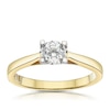 Thumbnail Image 1 of The Forever Diamond 18ct Yellow Gold 0.50ct Diamond Solitaire Ring
