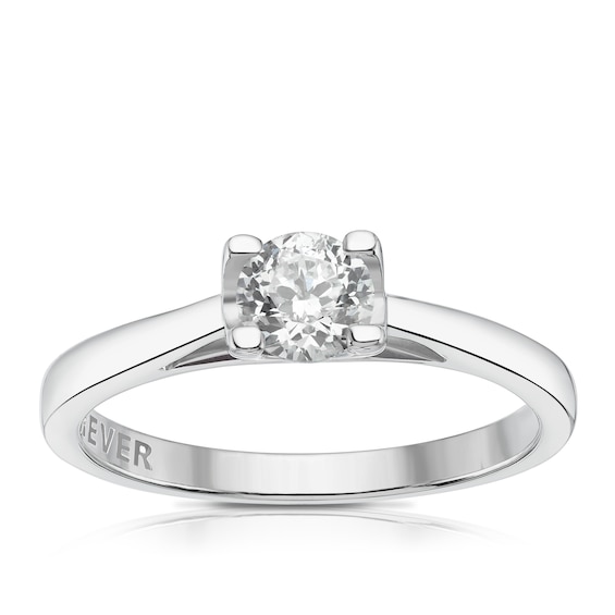 The Forever Diamond 18ct White Gold 0.50ct Diamond Solitaire