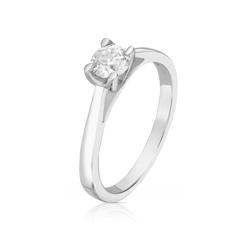 Main Image 2 of The Forever Diamond 18ct White Gold 0.50ct Diamond Solitaire Ring