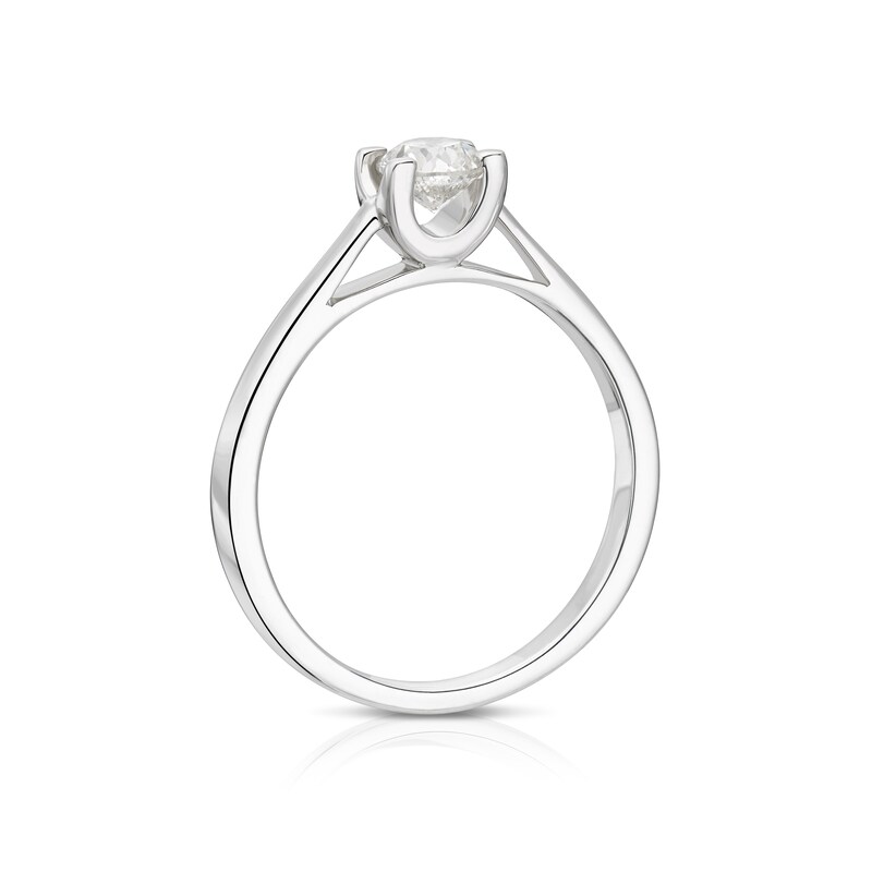 Main Image 3 of The Forever Diamond 18ct White Gold 0.50ct Diamond Solitaire Ring