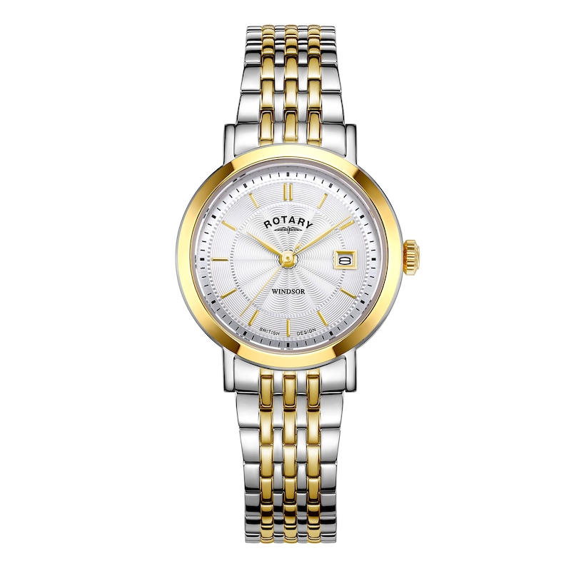 Rotary Windsor Ladies Two Tone Watch
