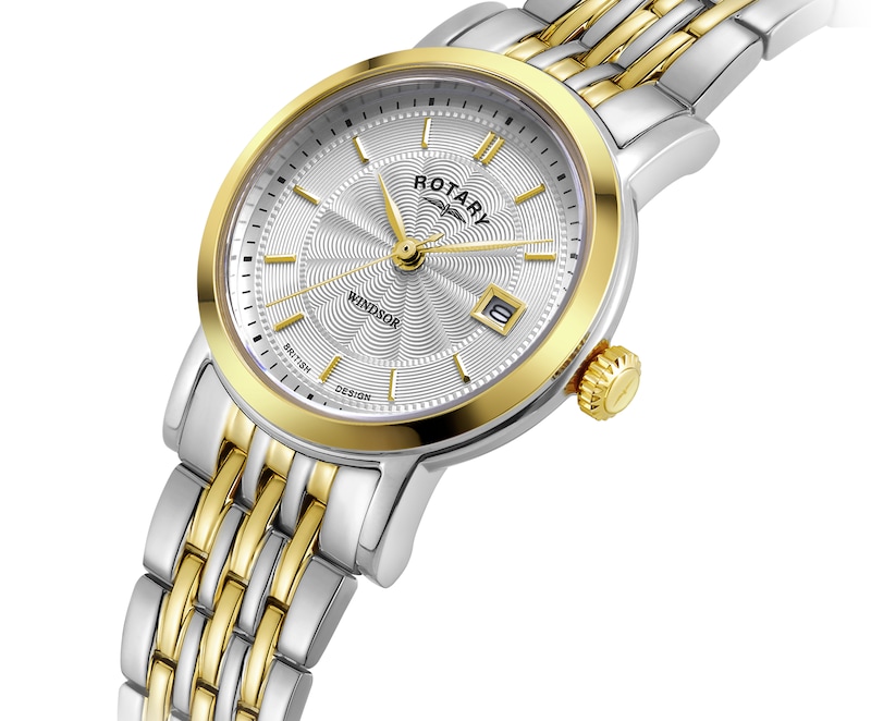 Rotary Windsor Ladies Two Tone Watch