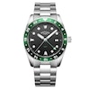 Thumbnail Image 1 of Rotary Men's Exclusive Black Dial Bracelet Watch