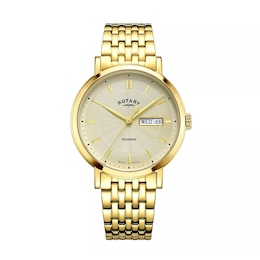Rotary Windsor Men's Exclusive Stainless Steel Watch