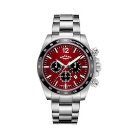 Rotary Henley Men's Exclusive Stainless Steel Bracelet Watch