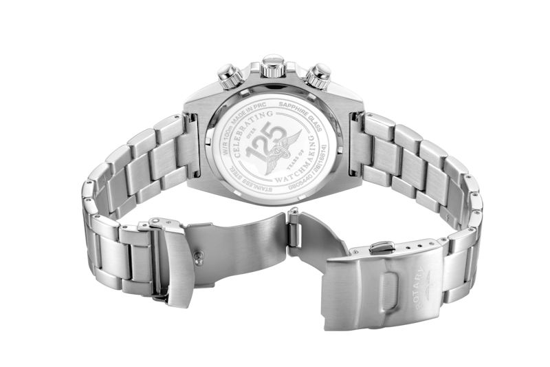 Rotary Henley Men's Exclusive Stainless Steel Bracelet Watch