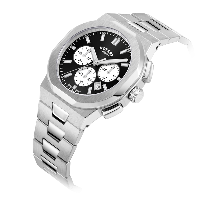 Main Image 2 of Rotary Regent Men's Stainless Steel Bracelet Watch