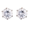 Thumbnail Image 0 of 9ct White Gold Cubic Zirconia 5mm Stud Earrings