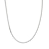 Thumbnail Image 1 of Sterling Silver 24" Dainty Curb Chain
