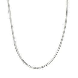 Sterling Silver 24" Dainty Curb Chain