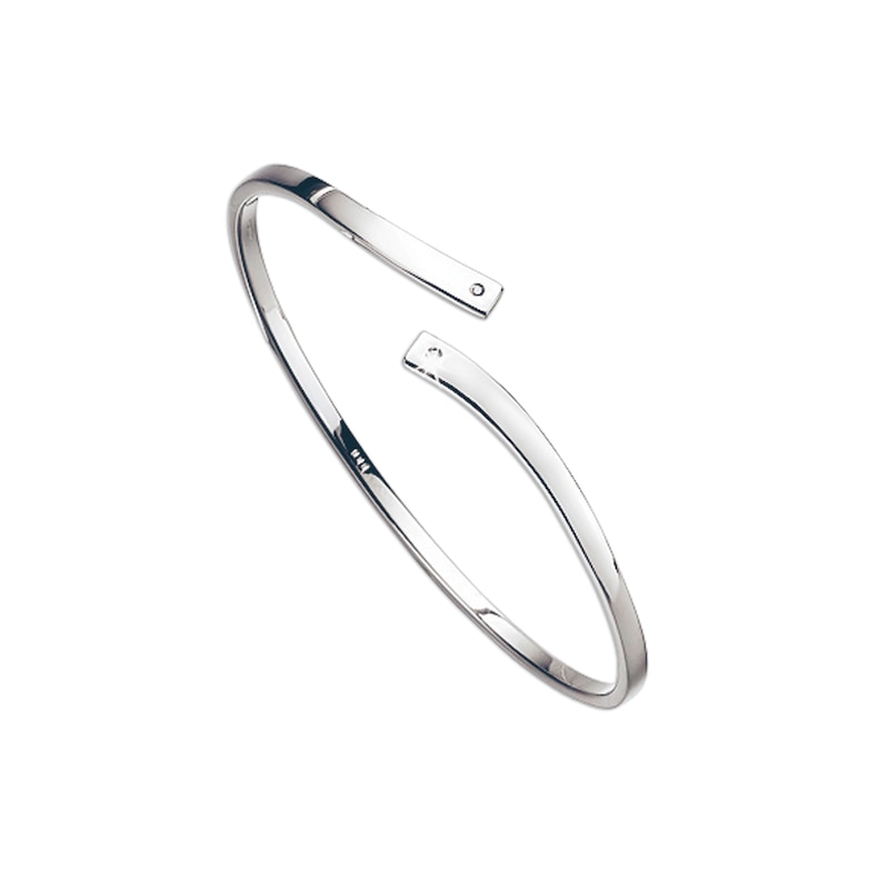 Hot Diamonds Exclusive Sterling Silver Diamond Set Bangle