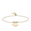 Thumbnail Image 1 of Fossil Georgia New Years Intentions Gold Tone Bracelet