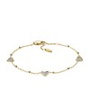 Thumbnail Image 0 of Fossil Sutton Classic Valentine Gold Tone Station Bracelet