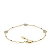 Thumbnail Image 1 of Fossil Sutton Classic Valentine Gold Tone Station Bracelet