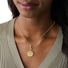 Thumbnail Image 3 of Fossil Georgia New Years Intentions Gold Tone Pendant