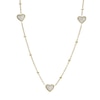 Thumbnail Image 1 of Fossil Sutton Classic Valentine Gold Tone Station Necklace