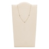 Thumbnail Image 2 of Fossil Sutton Classic Valentine Gold Tone Station Necklace