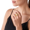 Thumbnail Image 2 of Michael Kors MK 14ct Gold Plated Statement Ring (Size L)