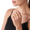 Thumbnail Image 3 of Michael Kors MK 14ct Gold Plated Statement Ring (Size R)