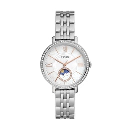 Fossil Jacqueline Women's Stainless Steel Bracelet Watch