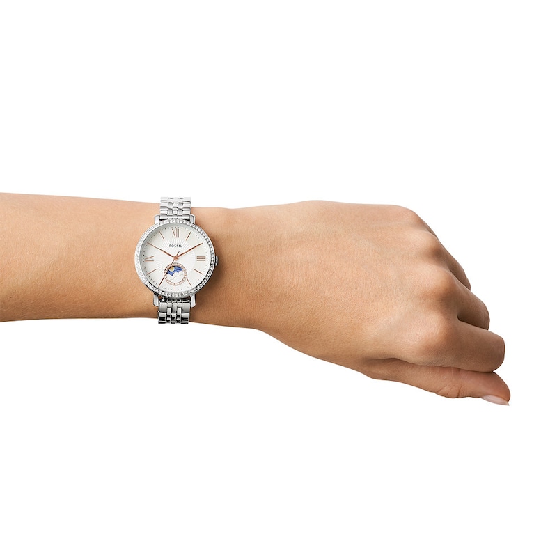 Main Image 4 of Fossil Jacqueline Ladies' Stainless Steel Bracelet Watch
