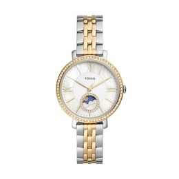 Fossil Jacqueline Ladies' Two Tone Bracelet Watch