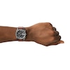Thumbnail Image 3 of Fossil Machine Men's Brown Leather Strap Watch