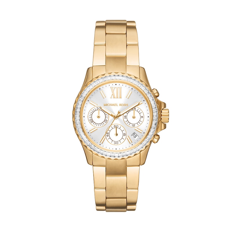 Michael Kors Everest Ladies' Yellow Gold Tone Bracelet Watch