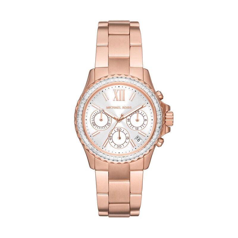 Michael Kors Everest Ladies' Rose Gold Tone Bracelet Watch