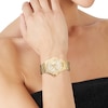 Thumbnail Image 1 of Michael Kors Lennox Ladies' Gold Tone Bracelet Watch