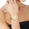 Thumbnail Image 2 of Michael Kors Lennox Ladies' Gold Tone Bracelet Watch