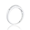 Thumbnail Image 2 of The Forever Diamond 18ct White Gold 0.28ct Diamond Crossover Ring