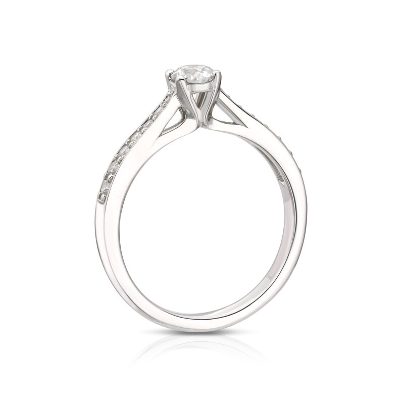 Main Image 3 of The Forever Diamond Platinum 0.50ct Diamond Solitaire Ring