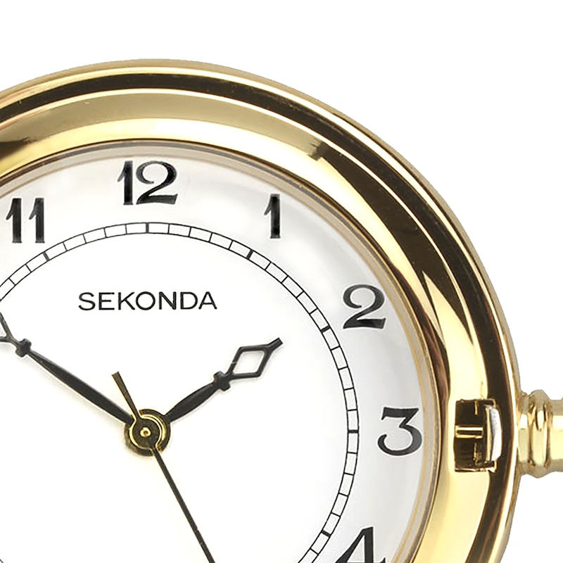 Sekonda Men's Gold Tone Pocket Watch