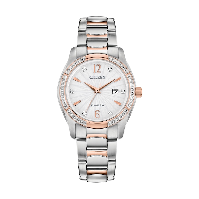 Citizen Eco-Drive Ladies' Silhouette Crystal Bracelet Watch