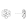 Thumbnail Image 0 of Silver Celtic Flower Stud Earrings
