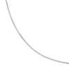 Thumbnail Image 1 of Sterling Silver 18" Mirror Dainty Popcorn Necklace