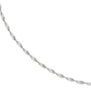 Thumbnail Image 0 of Sterling Silver Adjustable Twisted Herringbone Chain