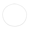Thumbnail Image 2 of Sterling Silver 18" Mirror Popcorn Dainty Necklace