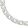 Sterling Silver 7.5 Inch Double Curb Bracelet