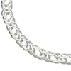 Thumbnail Image 0 of Sterling Silver 7.5 Inch Double Curb Bracelet