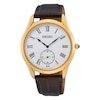 Thumbnail Image 1 of Seiko Classic Dress Men's Brown Leather Strap Watch