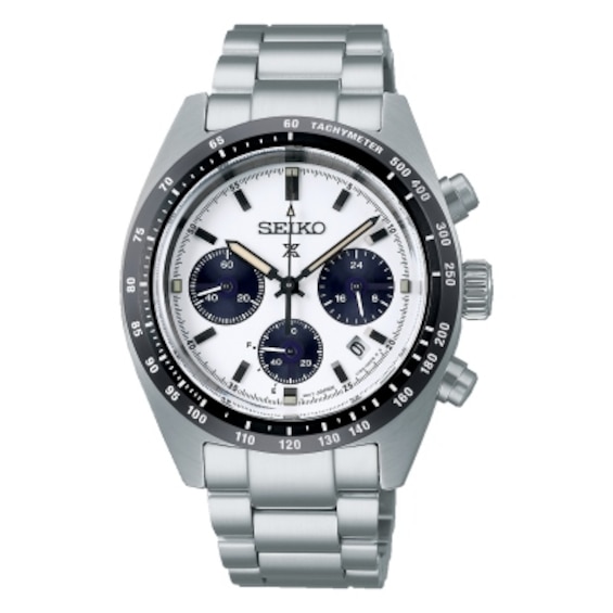 Seiko Prospex 1969 Re-Interpretation White Chrono Dial Stainless Steel Watch
