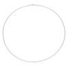 Thumbnail Image 2 of Sterling Silver 20" Dainty Belcher Chain