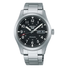 Seiko 5 Sports Field Men's Stainless Steel Bracelet Watch