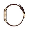 Thumbnail Image 2 of Citizen Men's Dark Brown Leather Strap Watch