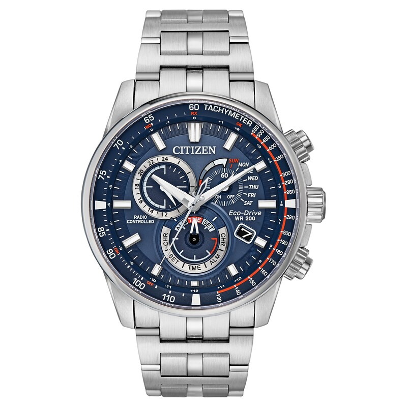 Citizen Eco-Drive Men's Perpetual Chrono A.T Bracelet Watch