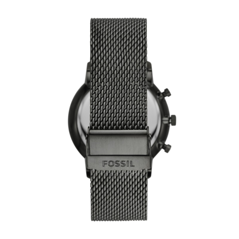 Fossil Men's Neutra Black Mesh Bracelet Watch