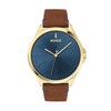 Thumbnail Image 1 of HUGO #SMASH Brown Leather Strap Watch